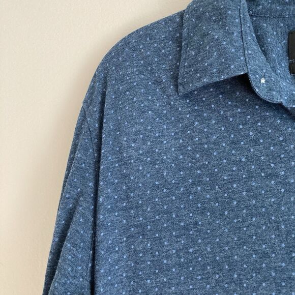 Bonobos Shirt Mens Medium Standard Fit Blue Button Up Work Casual Everyday - Picture 5 of 9